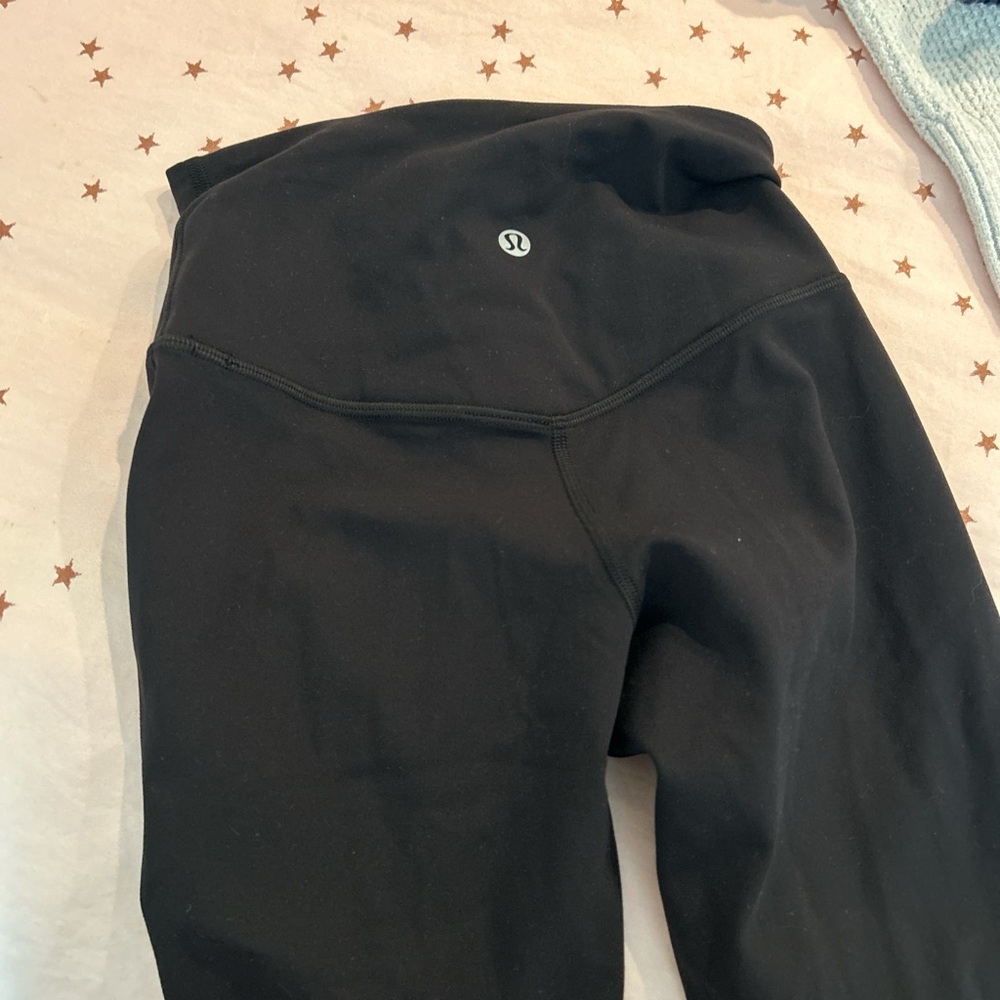 Lululemon Athletica Black mini flare Leggings